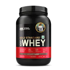 Optimum Nutrition Gold Standard 100% Whey՝ Double Rich Chocolate, 907 գ