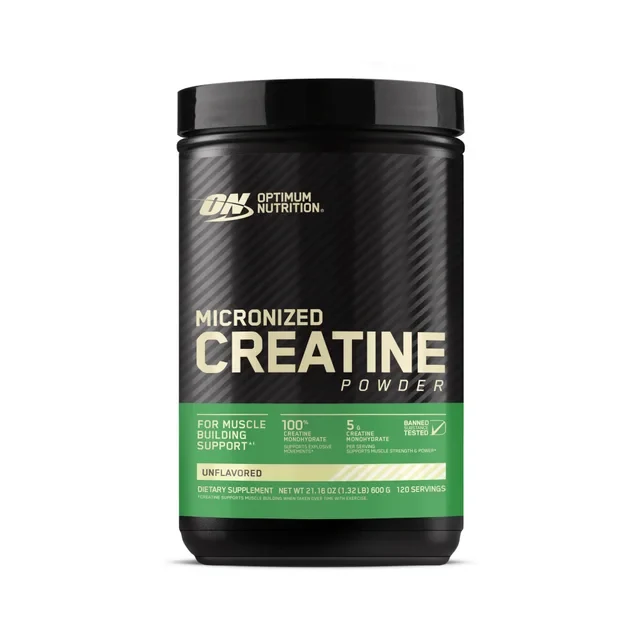 Optimum Nutrition Micronized Creatine՝ չեզոք համով, 600 գ